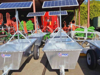 Water drinkbak - zonne energie Qmac zonne drinkbakken - Drinkbakken op zonneenergie